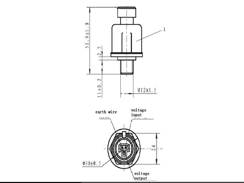 Датчик количества воздуха и давления