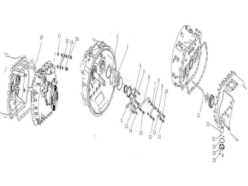 Sinotruk Oil Pump And Pipeline Components